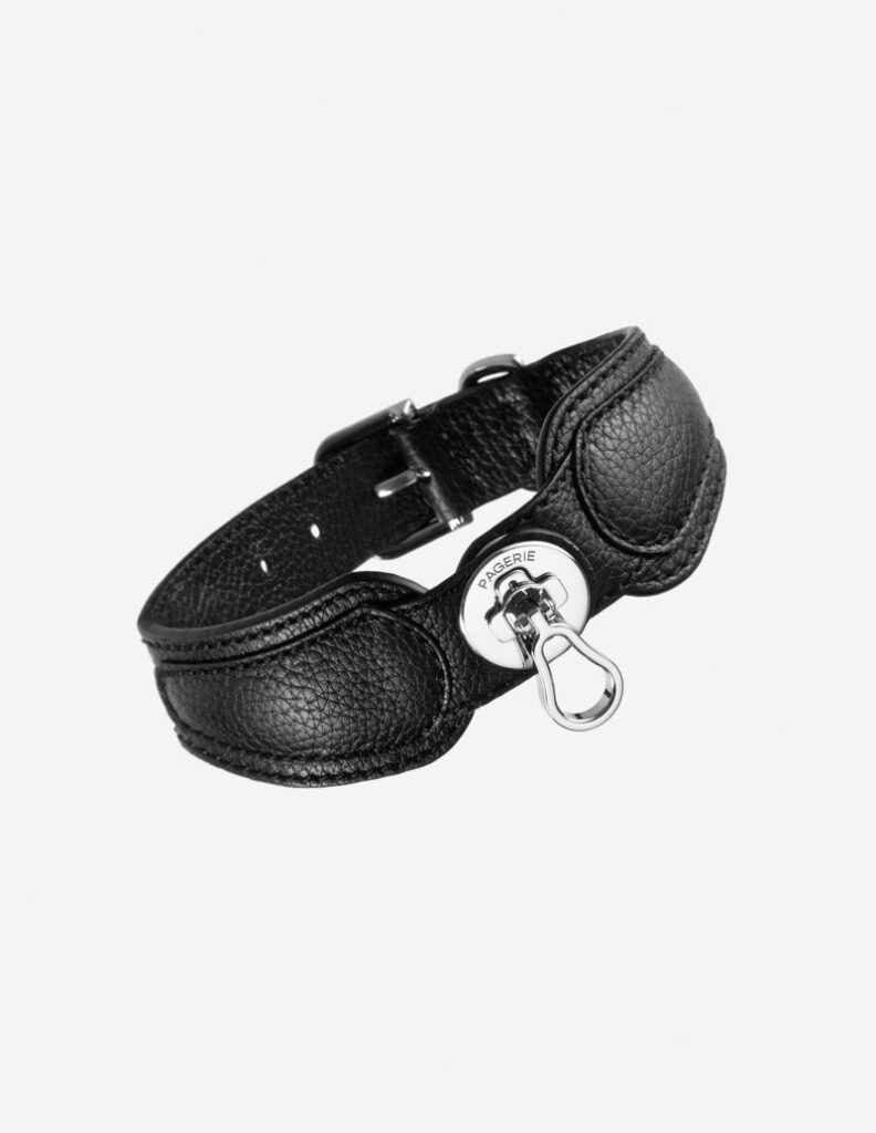 PAGERIE PDP The Sahara Collection The Dorro Luxury Pet Collar Noir 01 FINAL 800x